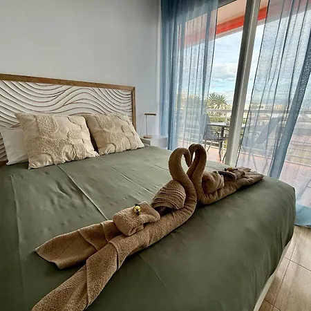 شقة Arrecife De La Roca, Ventana Al Mar توريمولينوس